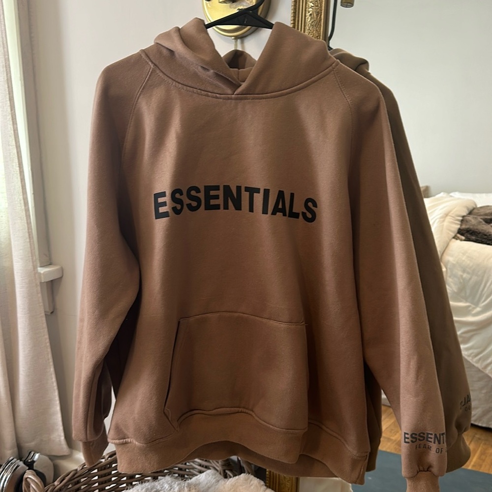 Essentials Fear of God hoodie, size L